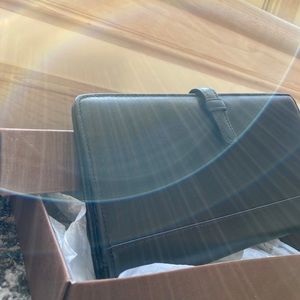 Large black Coach wallet